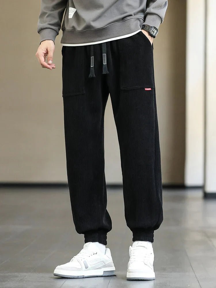 Pantalón de chándal ancho de French Terry para hombre