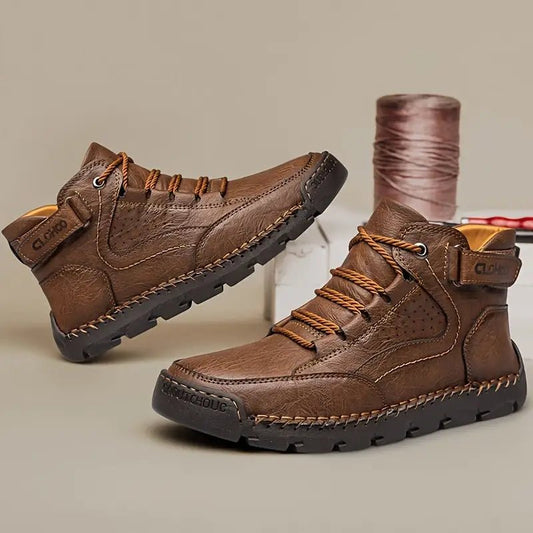 Zapatos de lona transpirables con cordones para hombre