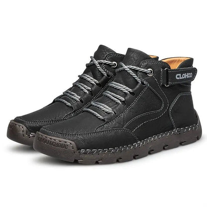 Zapatos de lona transpirables con cordones para hombre