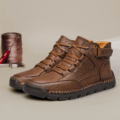 Zapatos de lona transpirables con cordones para hombre