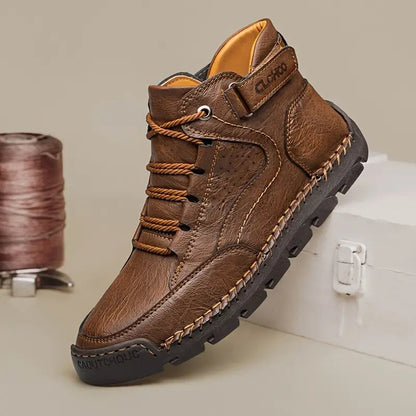 Zapatos de lona transpirables con cordones para hombre