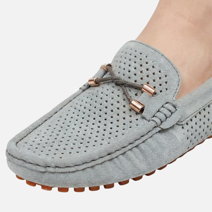 Mocasines casuales transpirables – Zapatos slip-on con perforaciones para hombre