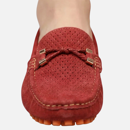 Mocasines casuales transpirables – Zapatos slip-on con perforaciones para hombre