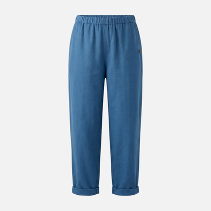 Pantalón transpirable de lino y algodón – Corte holgado para hombre