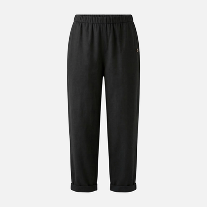 Pantalón transpirable de lino y algodón – Corte holgado para hombre