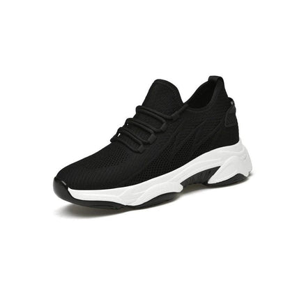 Zapatillas transpirables con elevación en el talón para hombre