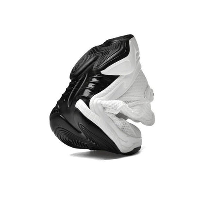 Zapatillas transpirables con elevación en el talón para hombre