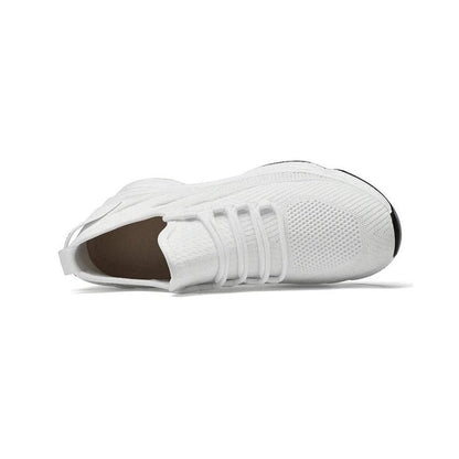 Zapatillas transpirables con elevación en el talón para hombre