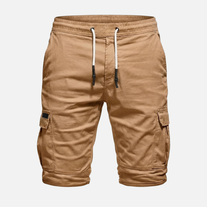 Shorts cargo casuales de verano transpirables – Corte clásico para hombre