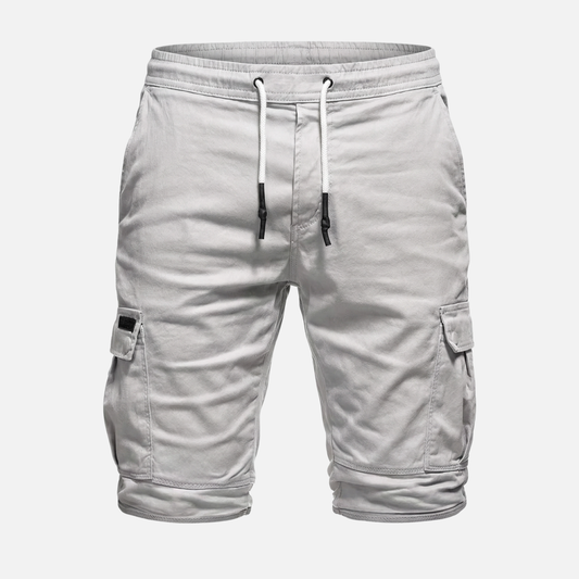 Shorts cargo casuales de verano transpirables – Corte clásico para hombre