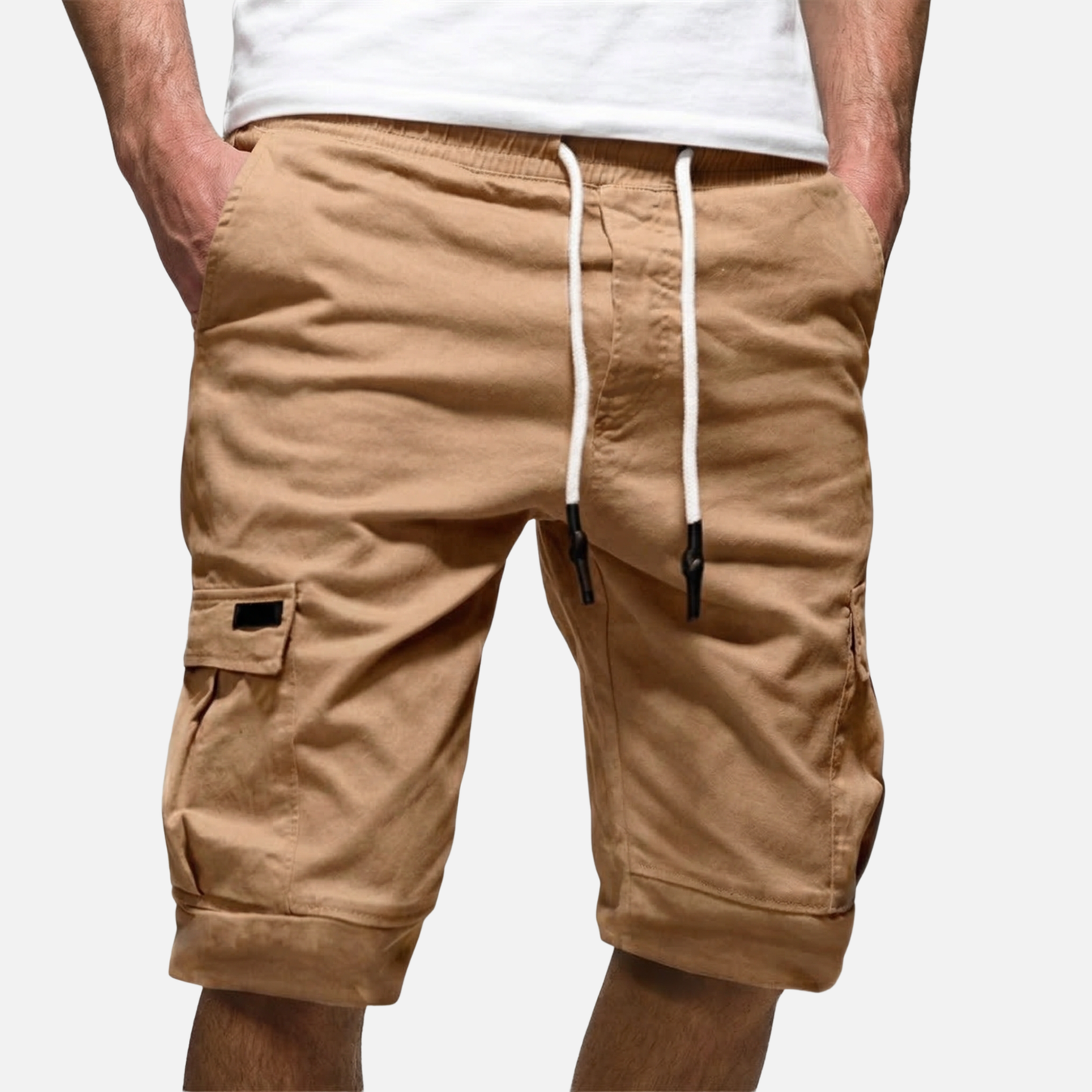 Shorts cargo casuales de verano transpirables – Corte clásico para hombre