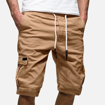 Shorts cargo casuales de verano transpirables – Corte clásico para hombre