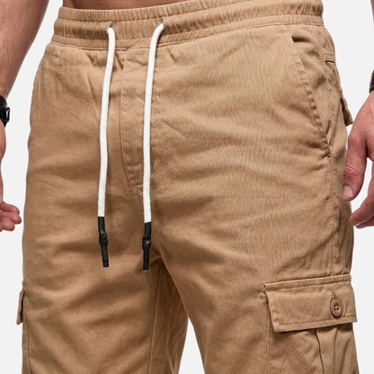 Shorts cargo casuales de verano transpirables – Corte clásico para hombre