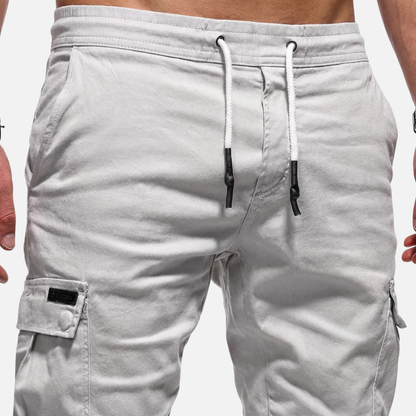 Shorts cargo casuales de verano transpirables – Corte clásico para hombre