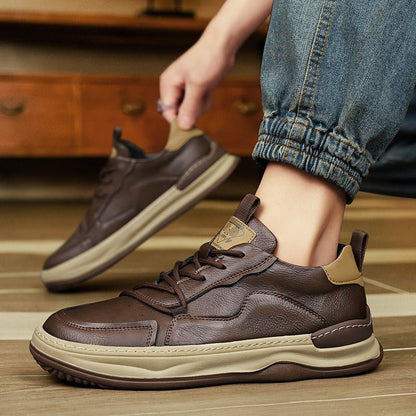 Zapatillas deportivas de textil transpirable con cordones para hombre