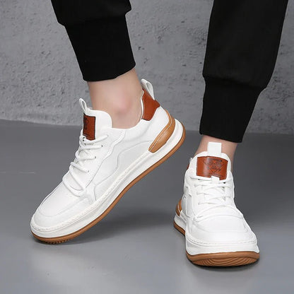 Zapatillas deportivas de textil transpirable con cordones para hombre