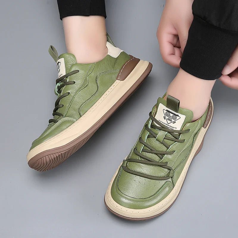 Zapatillas deportivas de textil transpirable con cordones para hombre