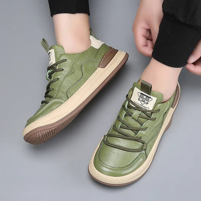Zapatillas deportivas de textil transpirable con cordones para hombre