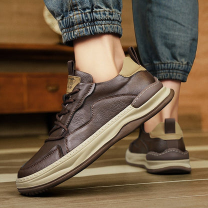Zapatillas deportivas de textil transpirable con cordones para hombre