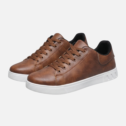 Zapatillas sintéticas transpirables – Ajuste estrecho con perforaciones para hombre