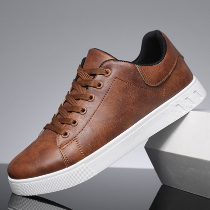 Zapatillas sintéticas transpirables – Ajuste estrecho con perforaciones para hombre