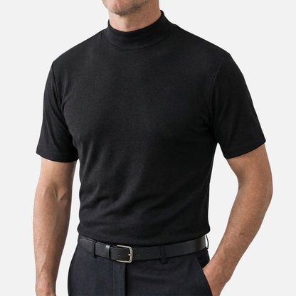Camiseta de algodón stretch con ajuste flexible para hombre