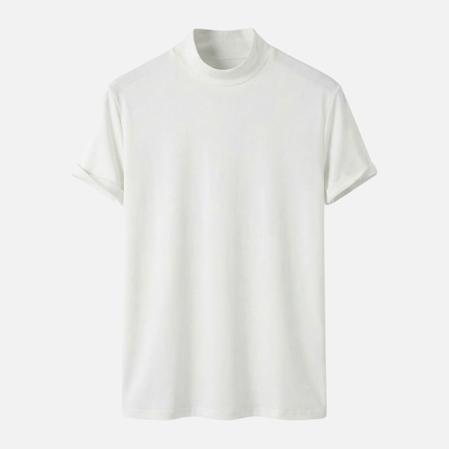 Camiseta de algodón stretch con ajuste flexible para hombre