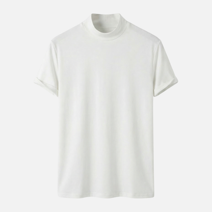Camiseta de algodón stretch con ajuste flexible para hombre