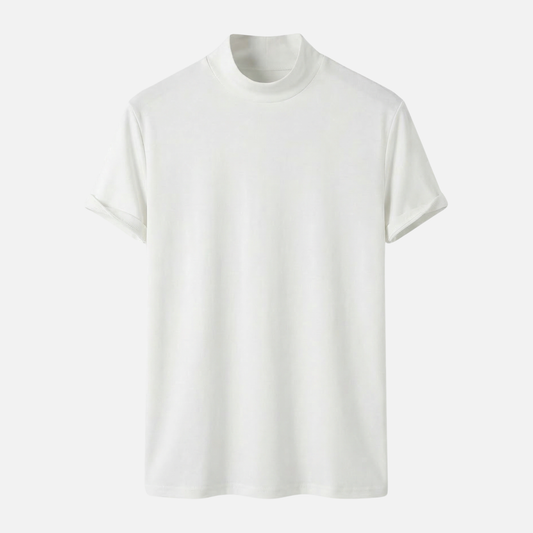 Camiseta de algodón stretch con ajuste flexible para hombre