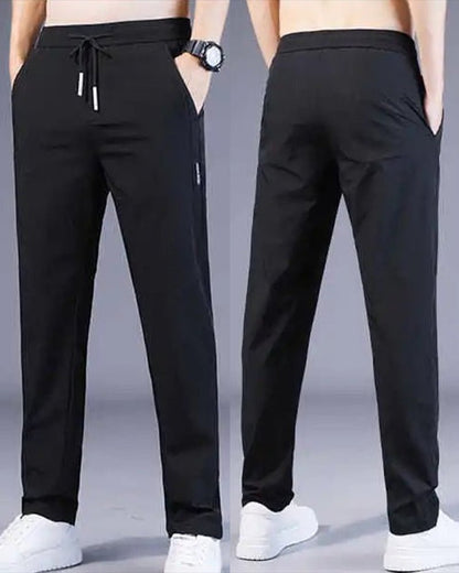 Pantalón chino de algodón de corte regular para hombre