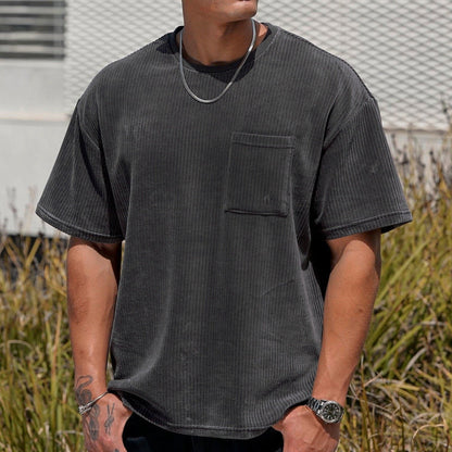 Conjunto de algodón con corte oversize para hombre