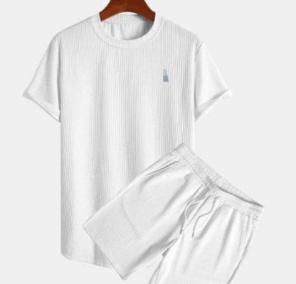 Conjunto de algodón con corte oversize para hombre