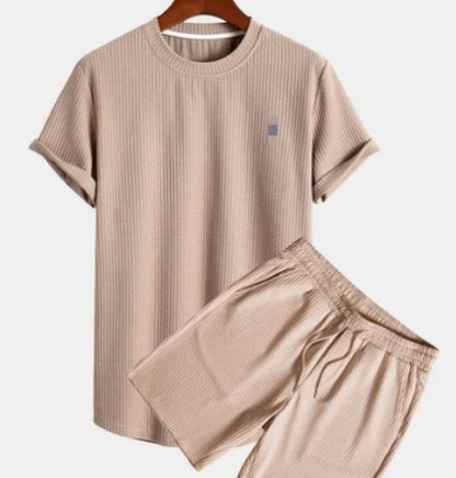 Conjunto de algodón con corte oversize para hombre