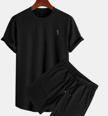 Conjunto de algodón con corte oversize para hombre