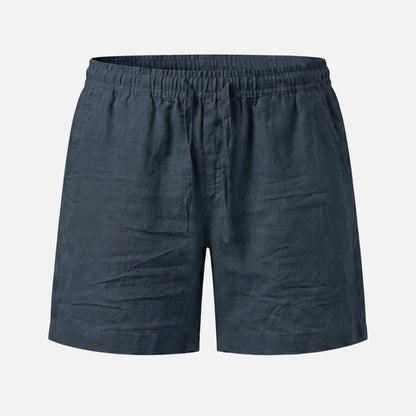 Shorts de algodón con cordón para el verano para hombre
