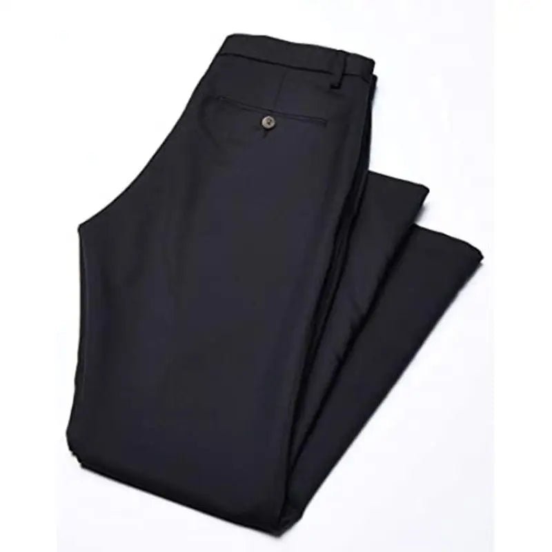 Pantalón de algodón de corte regular para hombre