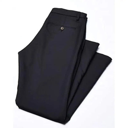 Pantalón de algodón de corte regular para hombre