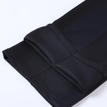 Pantalón de algodón de corte regular para hombre