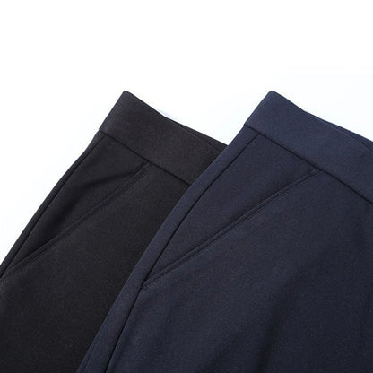 Pantalón de algodón de corte regular para hombre