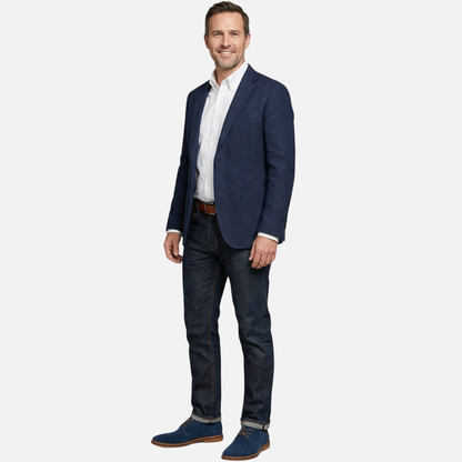 Zapatos casuales con plantilla acolchada y cierre de cordones para hombres