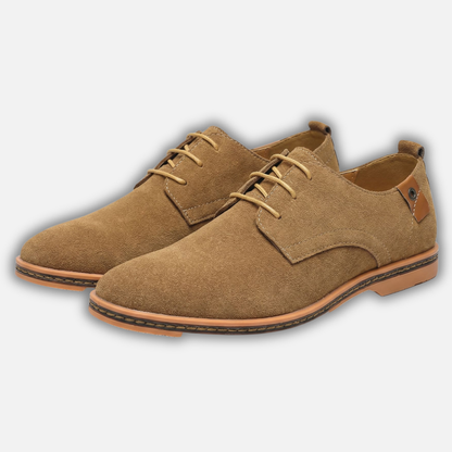Zapatos casuales con plantilla acolchada y cierre de cordones para hombres