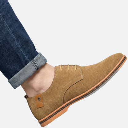 Zapatos casuales con plantilla acolchada y cierre de cordones para hombres