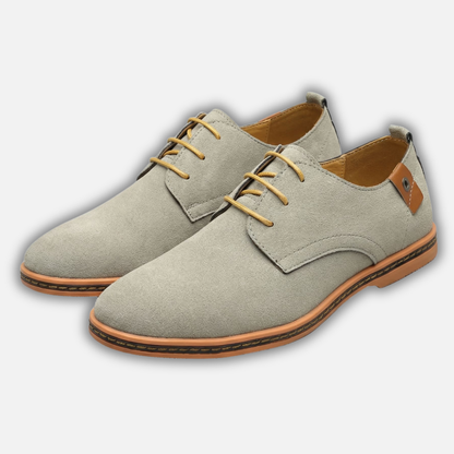 Zapatos casuales con plantilla acolchada y cierre de cordones para hombres