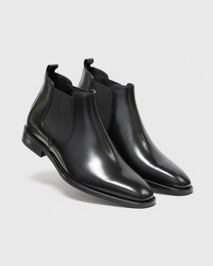 Botines Chelsea con paneles elásticos laterales para hombre