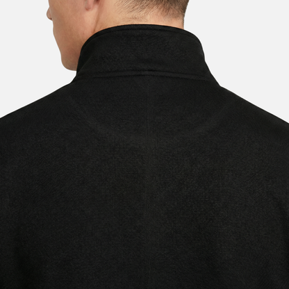 Conjunto deportivo elegante con chaqueta con cremallera y pantalón con cordón para hombres