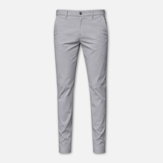 Pantalón de traje de corte recto con bolsillos laterales para caballeros