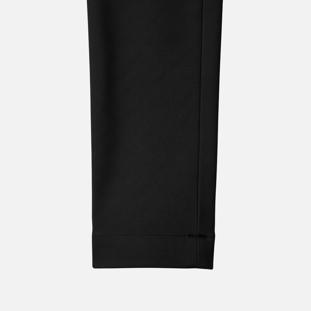 Pantalón de traje de corte recto con bolsillos laterales para caballeros
