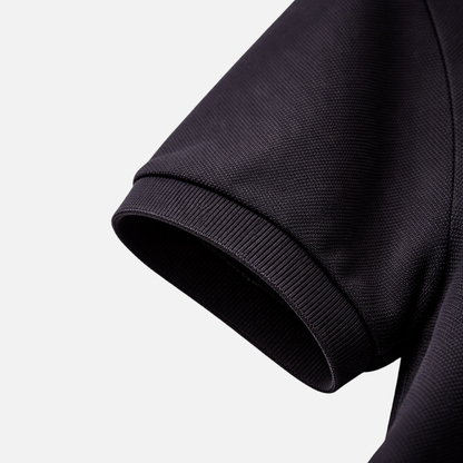 Polo de punto para hombre de manga corta – Corte clásico con tapeta de botones