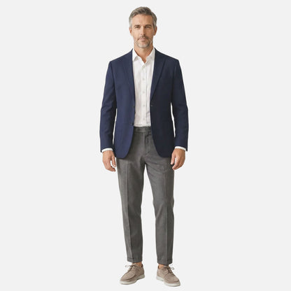 Mocasines para hombre en apariencia de ante con plantilla acolchada