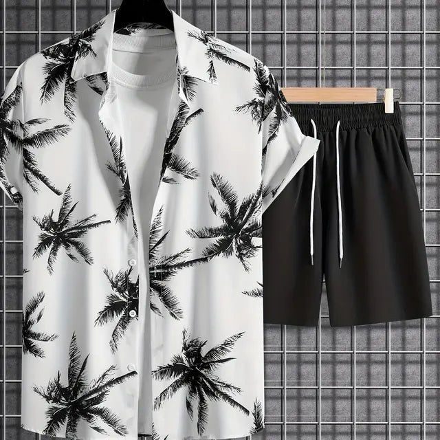 Conjunto casual de lino para hombre para días cálidos